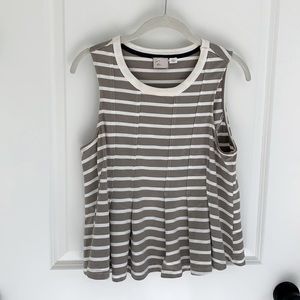 Striped Anthropologie top